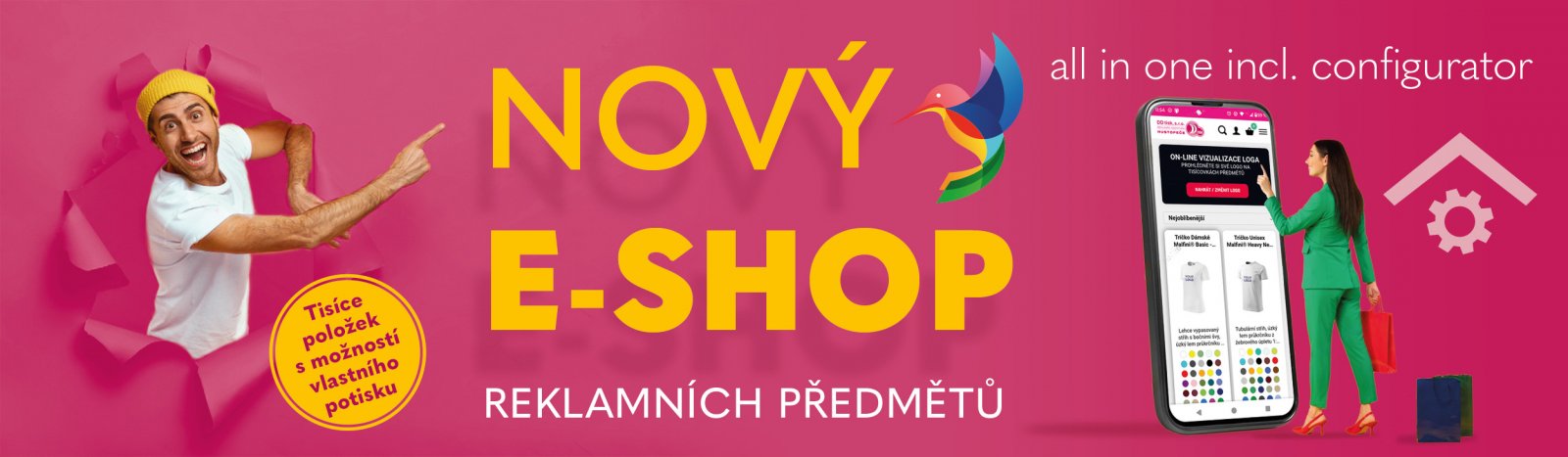 reklamní předměty a reklamní textil
